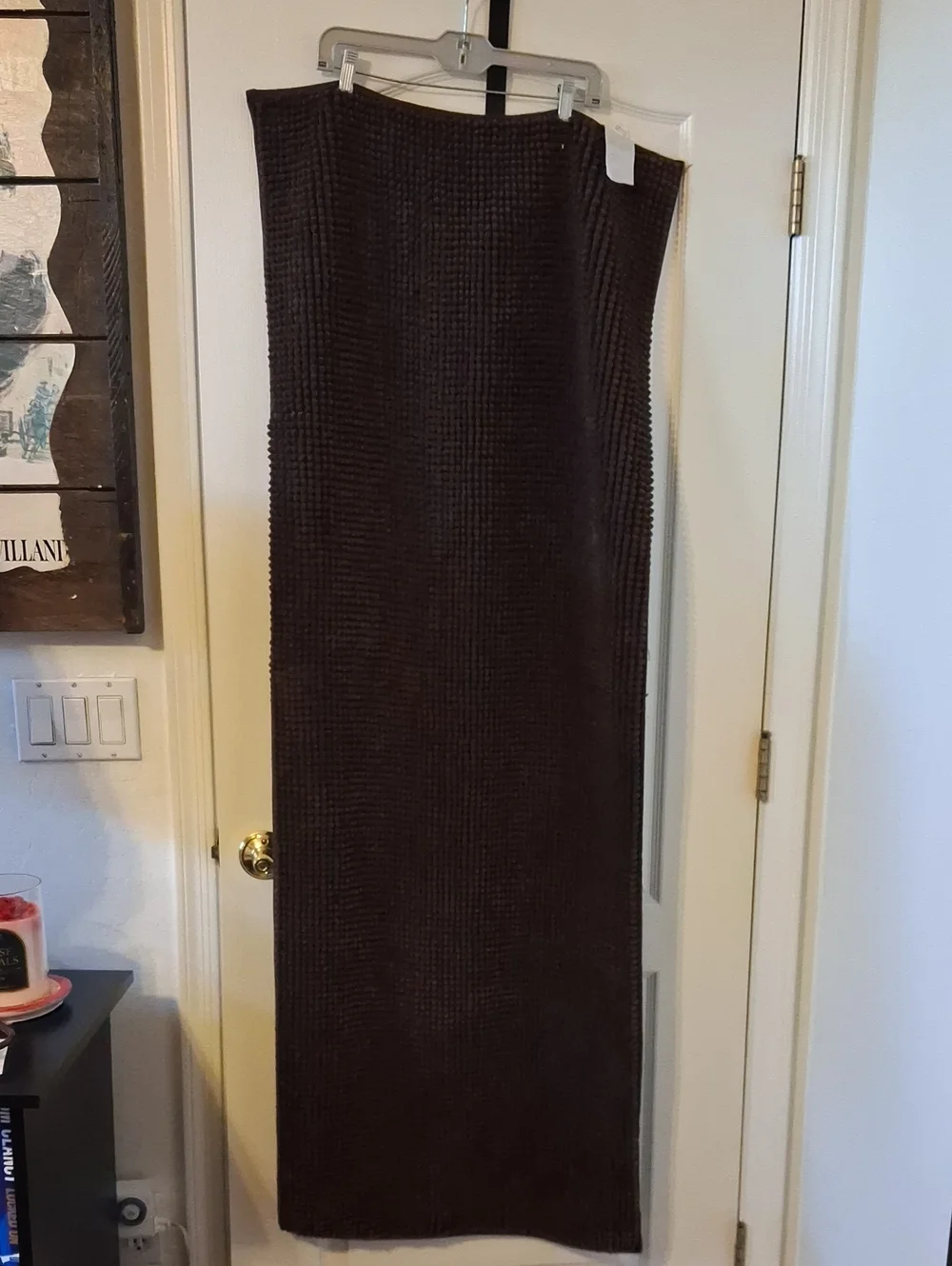 Dark Brown Bubble Rug 22